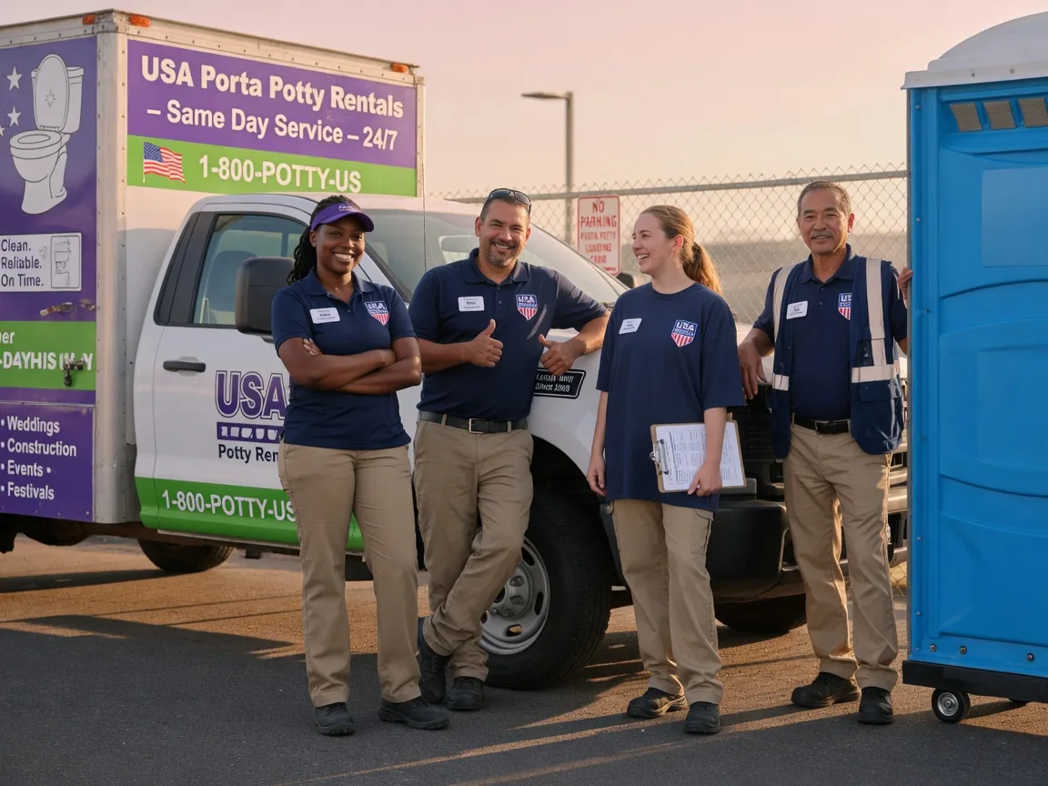 Porta Potty Rental company in New Site, MS